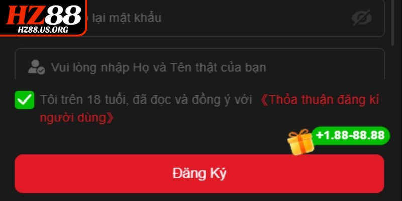 Những lưu ý quan trọng khi đã đăng ký HZ88