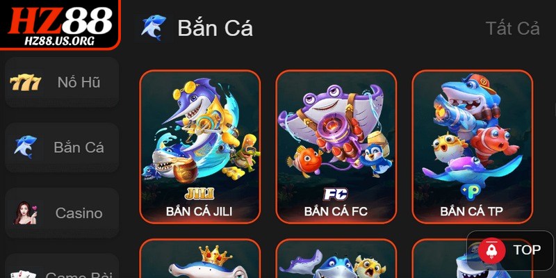 Sảnh game bắn cá đổi thưởng mang đến không gian giải trí hấp dẫn